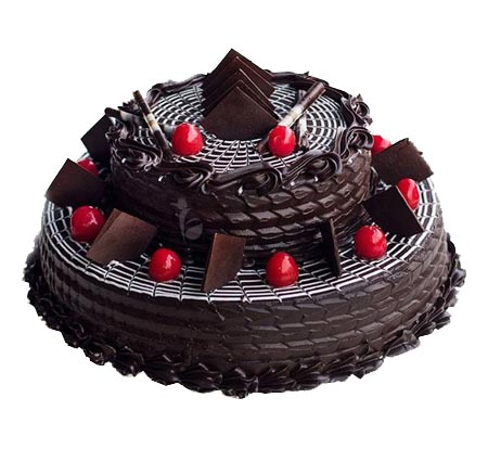 3 Kg 2 tier Dark Chocolate Cake