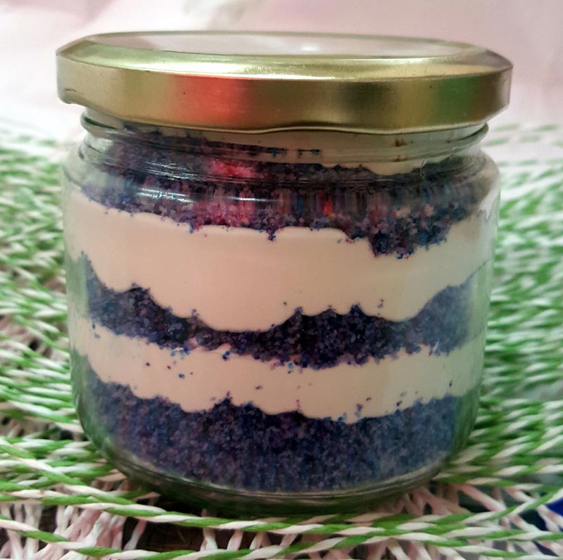 Blueberry Jar Cake (Only For Delhi)